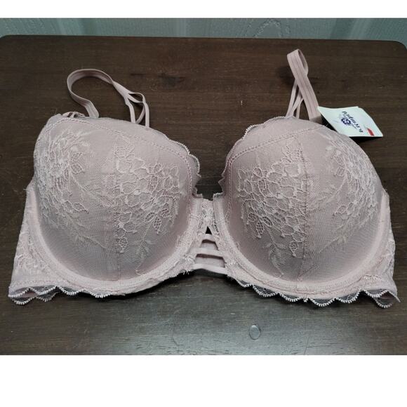 b.tempt'd by Wacoal NEW Size 32D Pink No Strings Attached Contour Bra 953284 - Picture 2 of 6